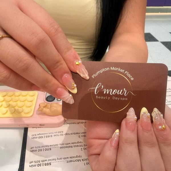 Almond nudes with gold charms