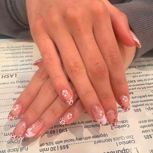 Blossom and leopard French