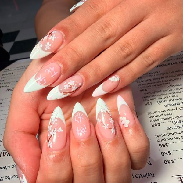Cherry blossom stilettos